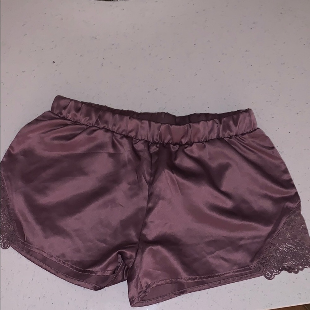 Tahari silk sleep shorts